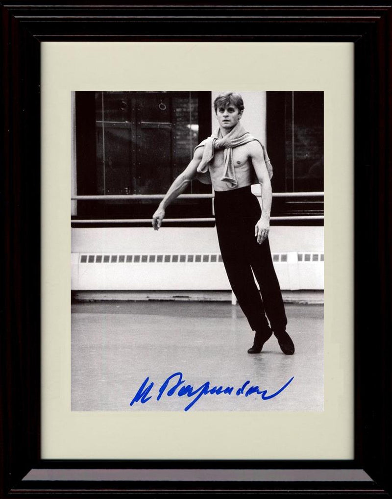 Unframed Mikhail Baryshnikov Autograph Promo Print - Sweater tied around neck Unframed Print - Movies FSP - Unframed   