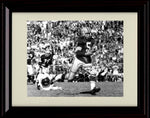 8x10 Framed Paul Hornung - Green Bay Packers Autograph Promo Print - Running The Ball Black And White Framed Print - Pro Football FSP - Framed   