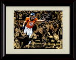 8x10 Framed Payton Manning - Denver Broncos Autograph Promo Print - Spotlight Framed Print - Pro Football FSP - Framed   