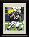 Unframed Peyton Manning - Indianapolis Colts Autograph Promo Print - Dropping Back To Pass Unframed Print - Pro Football FSP - Unframed   