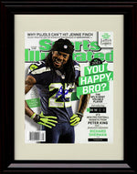 8x10 Framed Richard Sherman - Seattle Seahawks Autograph Promo Print - 2013 Sports Illustrated Framed Print - Pro Football FSP - Framed   