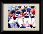 Unframed Saquon Barkley - New York Giants Autograph Promo Print - On The Run Unframed Print - Pro Football FSP - Unframed   