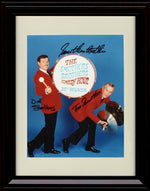 8x10 Framed Smothers Brothers Autograph Promo Print - Portrait Framed Print - Television FSP - Framed   