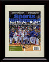 Framed 8x10 Javier Baez - Just Maybe Right - Chicago Cubs Autograph Replica Print Framed Print - Baseball FSP - Framed   