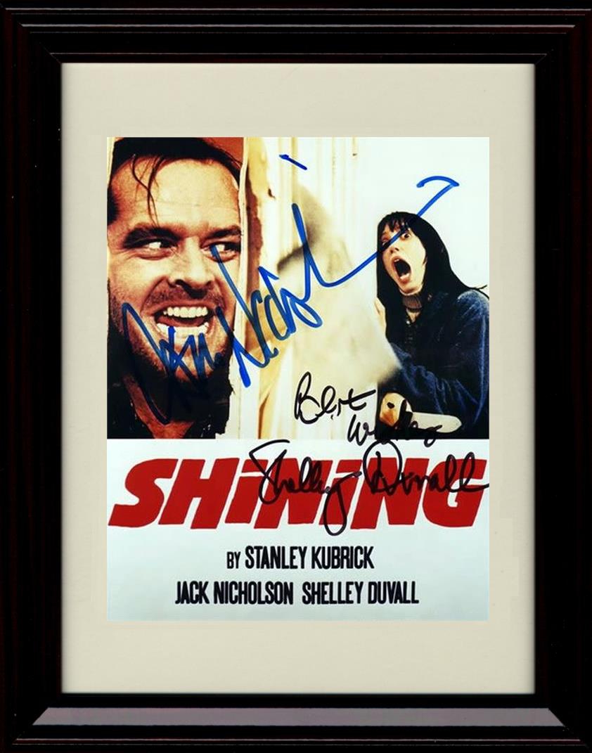 8x10 Framed The Shining Autograph Promo Print - Cast Best Wishes Framed Print - Movies FSP - Framed   