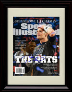 Unframed Tom Brady - New England Patriots Autograph Promo Print - Sports Illustrated  Cover Super Bowl LI Unframed Print - Pro Football FSP - Unframed   