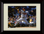 Unframed Tom Glavine - Pitching - Atlanta Braves Autograph Replica Print Unframed Print - Baseball FSP - Unframed   