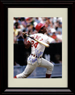 Unframed Tony Perez - Finished Swing - Cincinatti Reds Autograph Replica Print Unframed Print - Baseball FSP - Unframed   