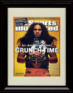 Unframed Troy Polamalu - Pittsburgh Steelers Autograph Promo Print - Sports Illustrated Cover Crunch Time Unframed Print - Pro Football FSP - Unframed   