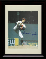 Unframed Warren Spahn - Pitching - Atlanta Braves Autograph Replica Print Unframed Print - Baseball FSP - Unframed   