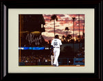 Unframed Yasiel Puig - Ballpark At Sunset - Los Angeles Dodgers Autograph Replica Print Unframed Print - Baseball FSP - Unframed   