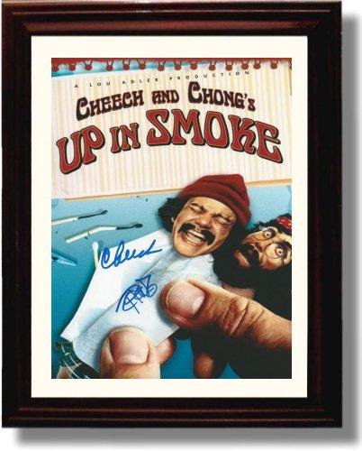 Unframed Cheech and Chong Autograph Promo Print - Up in Smoke Unframed Print - Movies FSP - Unframed   