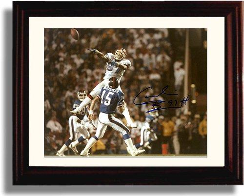 8x10 Framed Cornelius Bennett - Buffalo Bills Autograph Promo Print Framed Print - Pro Football FSP - Framed   