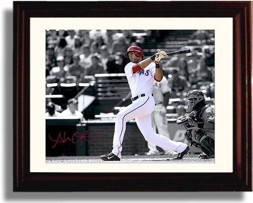 Unframed Alex Rios Autograph Replica Print Unframed Print - Baseball FSP - Unframed   