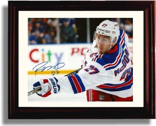 Unframed Ryan McDonagh Autograph Promo Print - New York Rangers Unframed Print - Hockey FSP - Unframed   