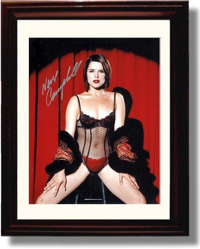 8x10 Framed Nev Campbell Autograph Promo Print Framed Print - Movies FSP - Framed   