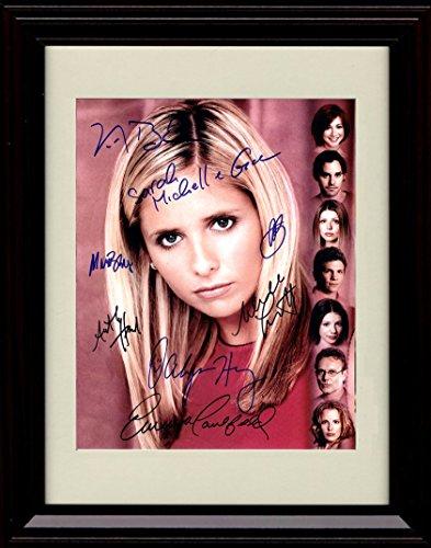 Unframed Buffy the Vampire Slayer Autograph Promo Print - Cast of Buffy The Vampire Slayer Unframed Print - Television FSP - Unframed   