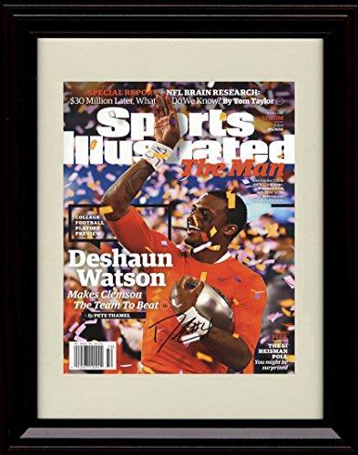 Unframed Deshaun Watson SI Autograph Promo Print - Clemson the Team to Beat! Unframed Print - College Football FSP - Unframed   