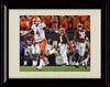 Framed 8x10 Deshaun Watson Touchdown Print - Clemson Tigers Win National Championship! Framed Print - College Football FSP - Framed   