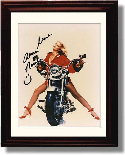 Unframed Anna Nicole Smith Autograph Promo Print - Motorcycle Unframed Print - Other FSP - Unframed   