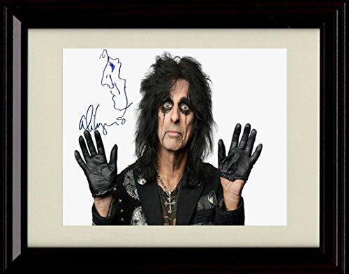 8x10 Framed Alice Cooper - Hands Up - Autograph Promo Print Framed Print - Music FSP - Framed   