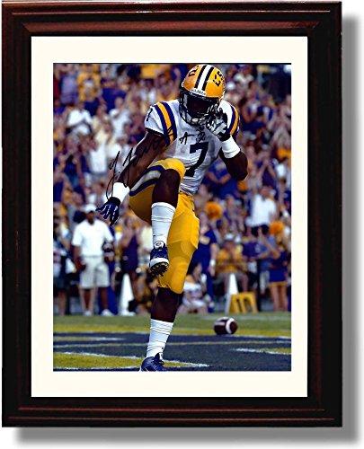 Unframed LSU Tigers Leonard Fournette "Heisman Pose" Autograph Promo Print Unframed Print - College Football FSP - Unframed   