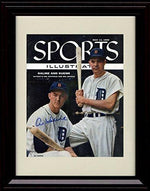 Framed 8x10 Al Kaline Sports Illustrated Autograph Replica Print Framed Print - Baseball FSP - Framed   