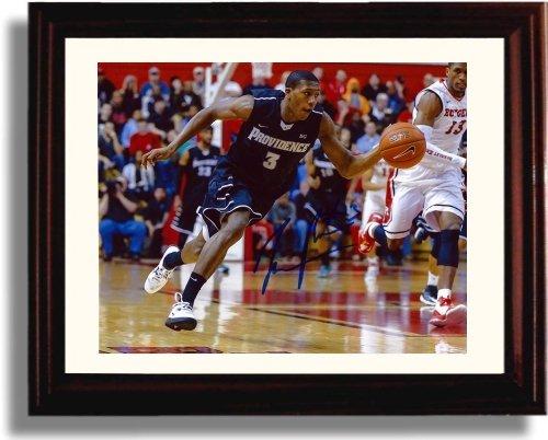 Unframed Kris Dunn Autograph Promo Print - Providence Friars Unframed Print - College Basketball FSP - Unframed   