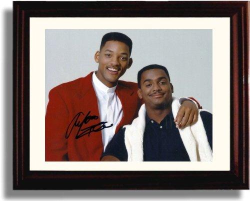 8x10 Framed Fresh Prince of Bel Air Autograph Promo Print - Alfonso Ribeiro Framed Print - Television FSP - Framed   