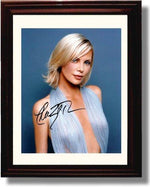 Unframed Charlize Theron Autograph Promo Print Unframed Print - Movies FSP - Unframed   