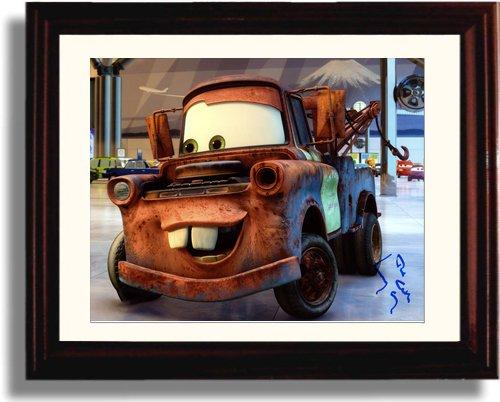 8x10 Framed Larry the Cable Guy Autograph Promo Print - Cars Framed Print - Movies FSP - Framed   