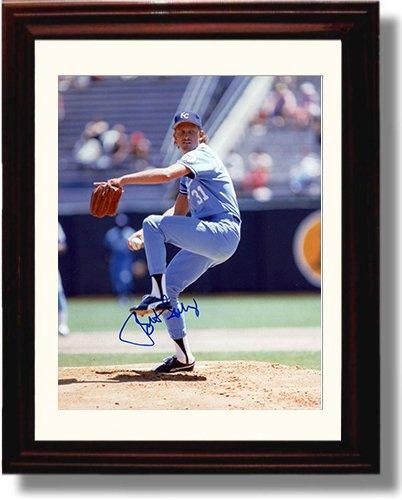 Unframed Bret Saberhagen Autograph Replica Print Unframed Print - Baseball FSP - Unframed   