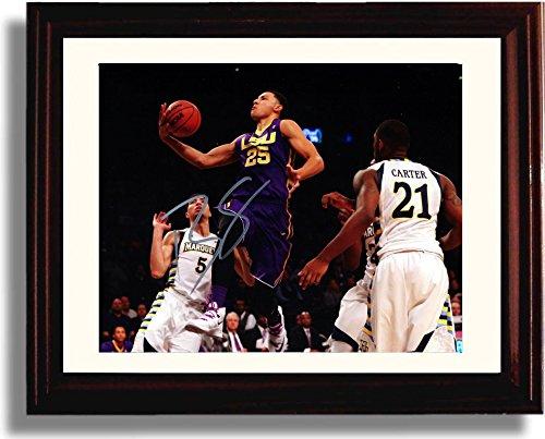 Unframed Ben Simmons - LSU Tigers Basketball Autograph Promo Print Unframed Print - College Basketball FSP - Unframed   