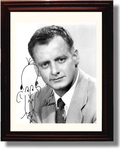 8x10 Framed Honeymooners Autograph Promo Print - Art Carney Framed Print - Television FSP - Framed   