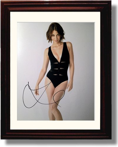 Unframed Lauren Cohan Autograph Promo Print Unframed Print - Movies FSP - Unframed   