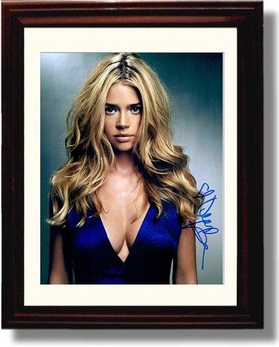 8x10 Framed Denise Richards Autograph Promo Print Framed Print - Movies FSP - Framed   
