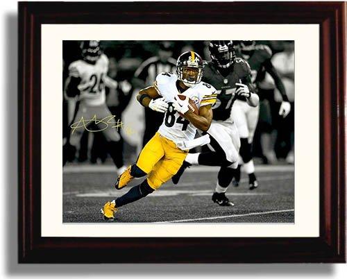 Unframed Antonio Brown - Pittsburgh Steelers Autograph Promo Print Unframed Print - Pro Football FSP - Unframed   