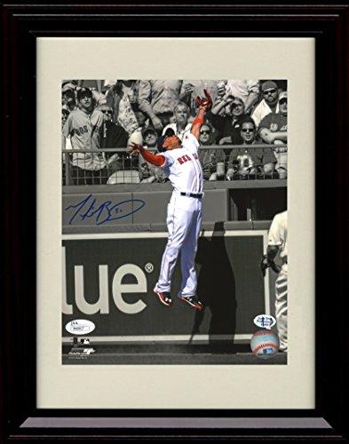 Framed 8x10 Mookie Betts Autograph Replica Print - Fenway Favorite Framed Print - Baseball FSP - Framed   