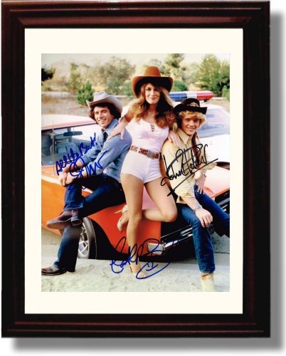 Unframed Dukes of Hazard Autograph Promo Print - Dukes of Hazard Unframed Print - Television FSP - Unframed   