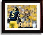 Framed 8x10 Michigan Wolverines Jabrill Peppers #5 Autograph Promo Print Framed Print - College Football FSP - Framed   