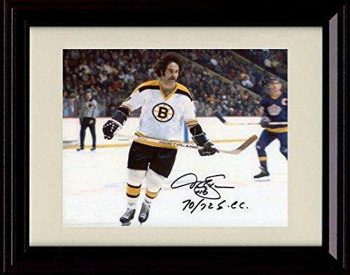 Unframed Derek Sanderson Autograph Promo Print - Boston Bruins Unframed Print - Hockey FSP - Unframed   