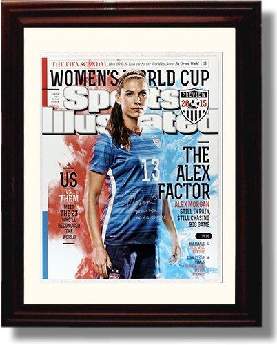 Unframed Alex Morgan Autograph Promo Print - SI Unframed Print - Soccer FSP - Unframed   