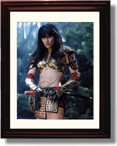 Unframed Lucy Lawless Autograph Promo Print - Xena Unframed Print - Television FSP - Unframed   