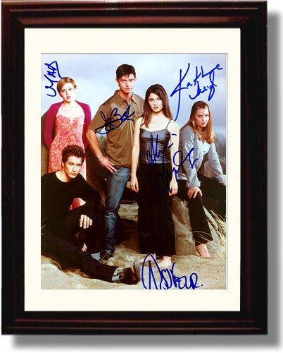 8x10 Framed Roswell Autograph Promo Print - Cast Signed Framed Print - Television FSP - Framed   