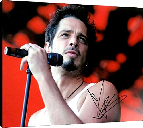 Acrylic Wall Art:  Chris Cornell Autograph Print Acrylic - Music FSP - Acrylic   