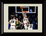 Unframed Brandon Clarke Autograph Promo Print - The Block - Gonzaga Unframed Print - College Basketball FSP - Unframed   