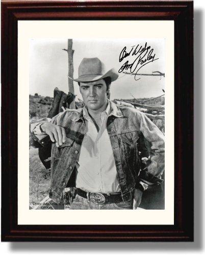 Unframed Elvis Presley Autograph Promo Print - Elvis Presley Cowboy Unframed Print - Television FSP - Unframed   