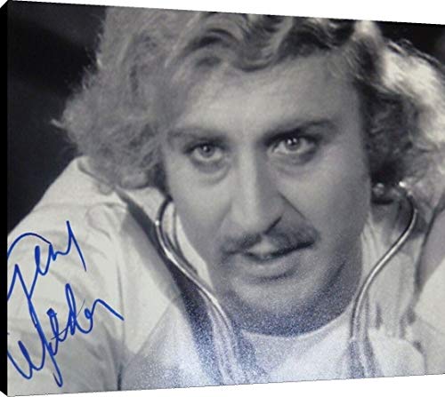 Acrylic Wall Art:  Gene Wilder Autograph Print - Young Frankenstien Acrylic - Movies FSP - Acrylic   