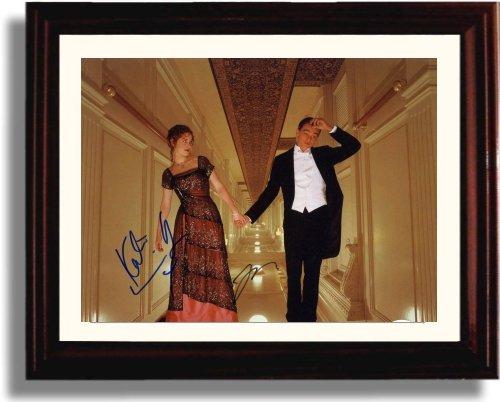 Unframed Leonardo DiCaprio and Kate Winslett Autograph Promo Print - Titanic Unframed Print - Movies FSP - Unframed   