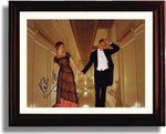 16x20 Framed Leonardo DiCaprio and Kate Winslett Autograph Promo Print - Titanic Gallery Print - Movies FSP - Gallery Framed   